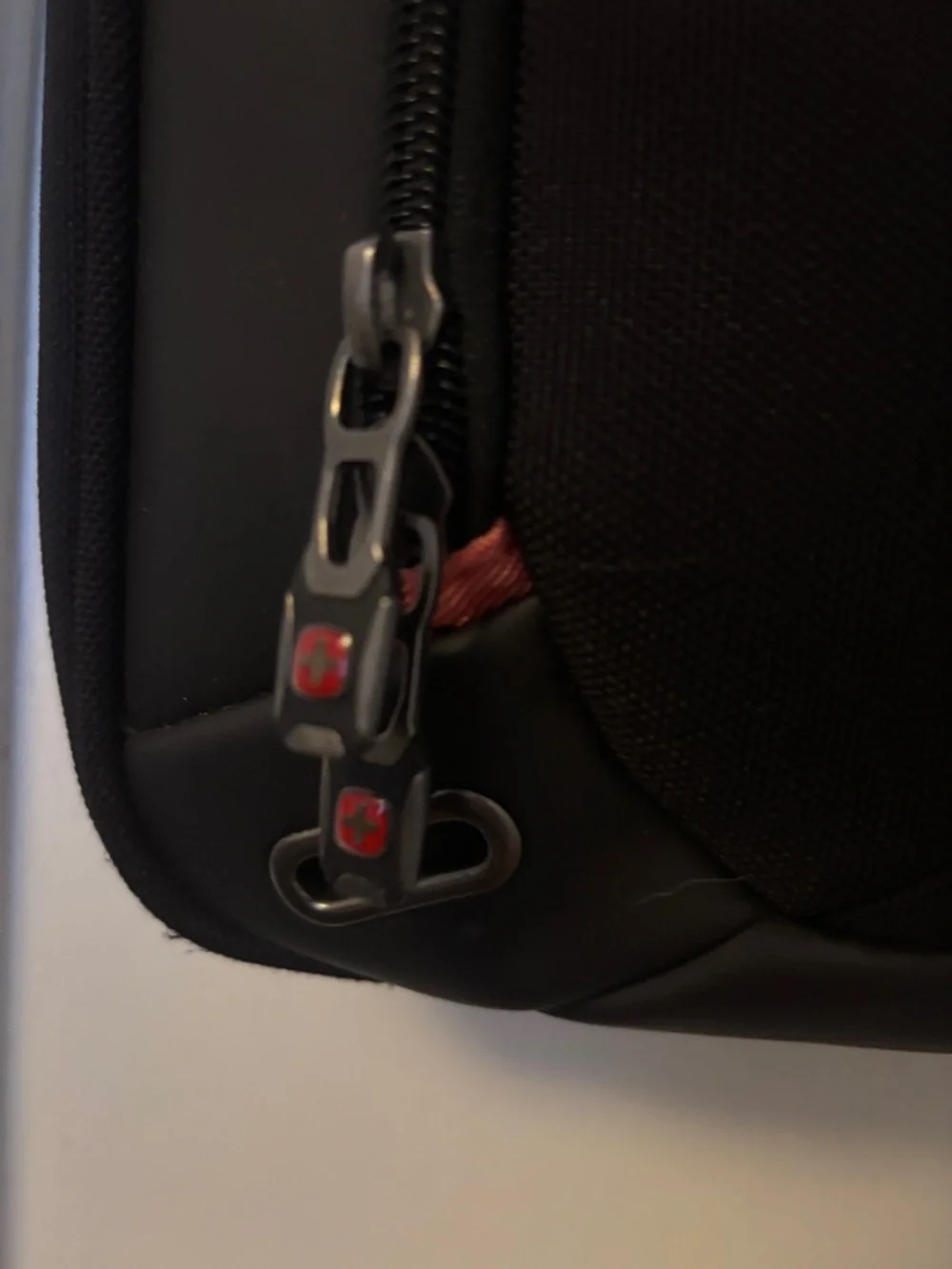 Wenger Black Laptop Shoulder Bag with Top Handles
